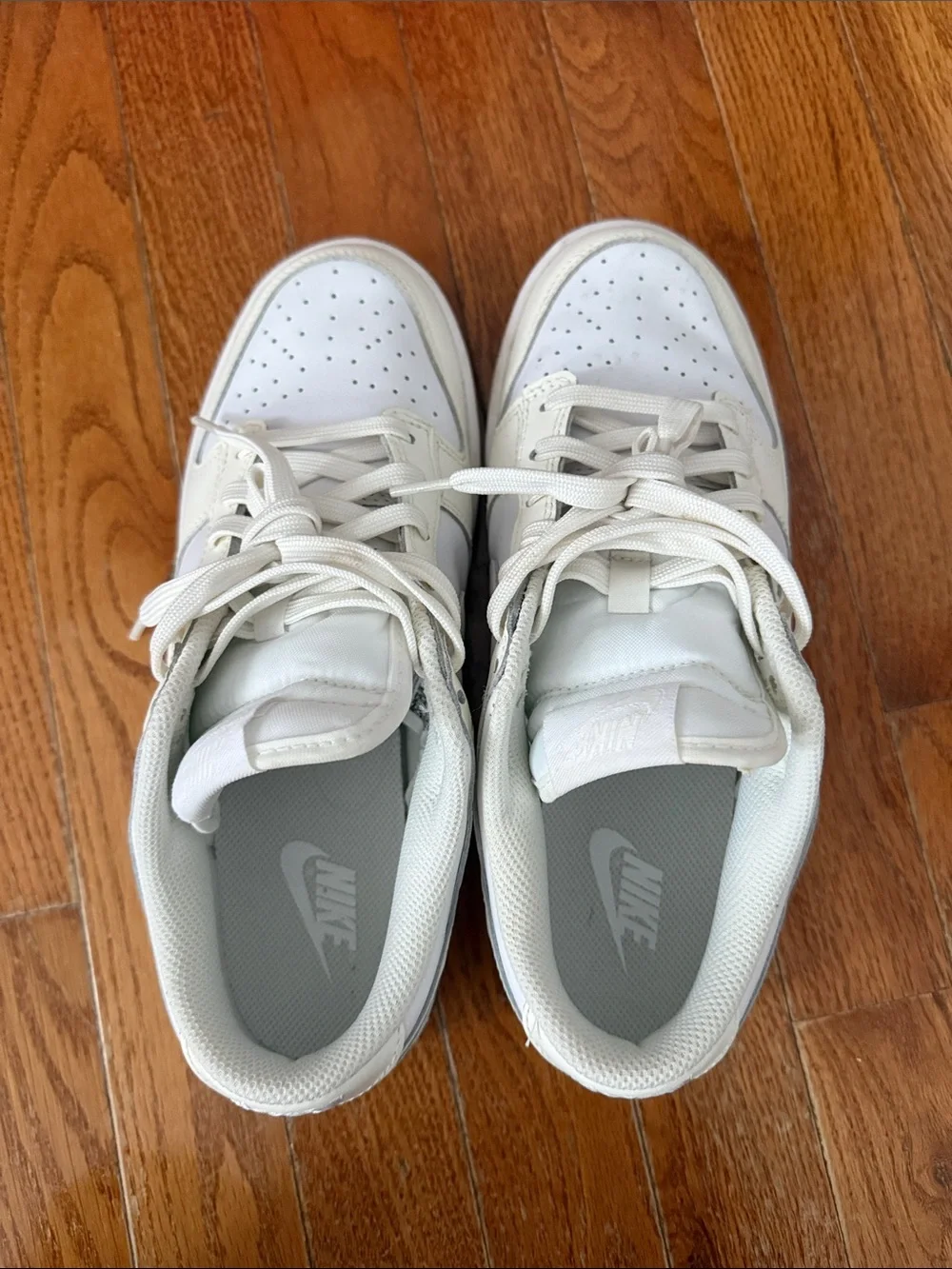 Nike Low-Top Sneakers in Off-White and Cream